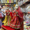Rajasthani Wooden Isar Gangaur Idol set (21 inches) - Achleshwar - Achleshwar