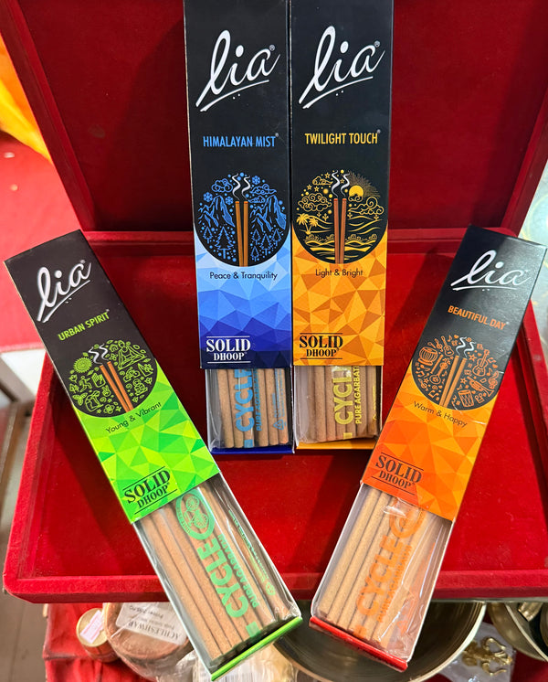 Achleshwar Premium lia bambooless dhoop sticks for pooja and Meditions.