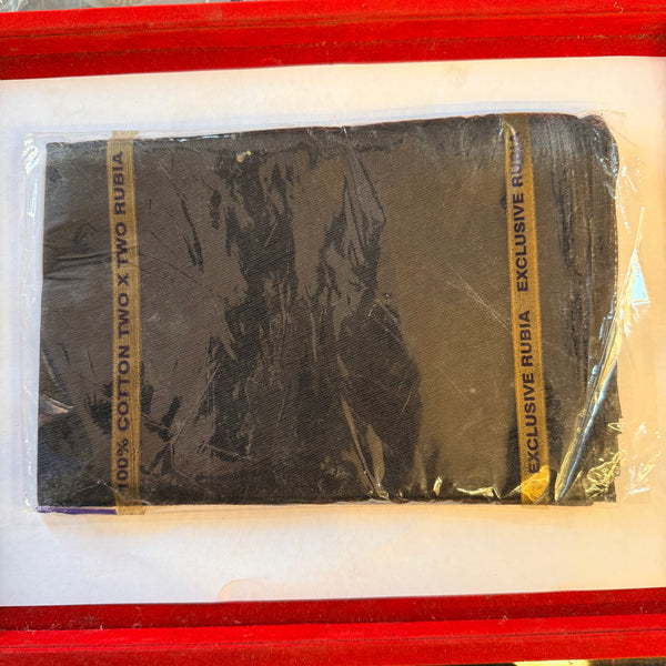 1 Meter Pooja Black Vastra for Mandir – Pure Cotton Temple Cloth - Achleshwar - Achleshwar