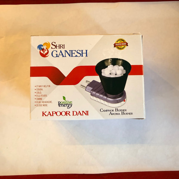 Kapoor Dani Electrical Camphor Kapoor Diffuser for Home & Office - Achleshwar