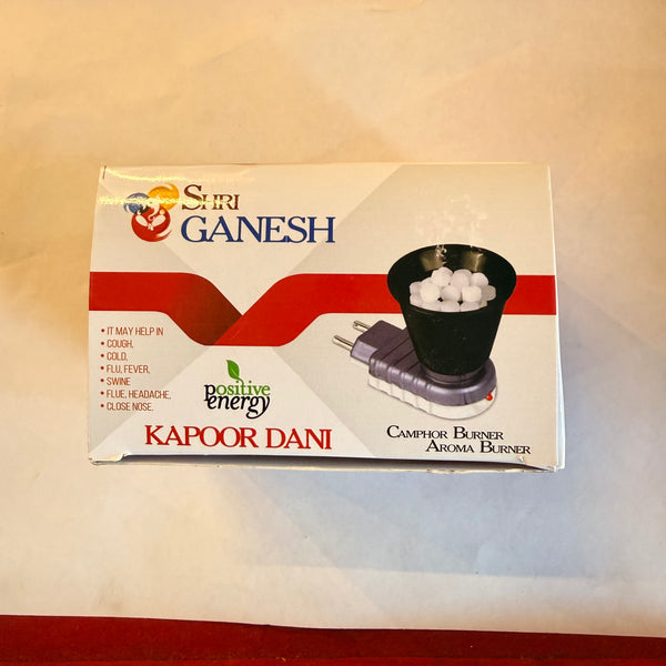 Kapoor Dani Electrical Camphor Kapoor Diffuser for Home & Office - Achleshwar