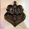 Black & Gold Bhoot Face Mask Nazar Battu for Home Entrance Protection - Achleshwar