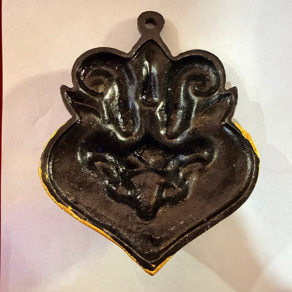 Black & Gold Bhoot Face Mask Nazar Battu for Home Entrance Protection - Achleshwar