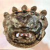 Metal Black & Gold Bhoot Face Mask Nazar Battu for Home Protection - Achleshwar