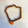 Rudrakash Mala 27+1 (Beads) for Wearing/Japa/Chanting/Puja Natural Brown 10 mm - Achleshwar