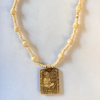 Tulsi Mala with White Hanuman Pendant for Bhakti, Japa & Daily Wear - Achleshwar