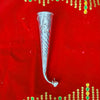Silver Plated Gaumukhi Shringi for Abhishek – Traditional Shivling Pooja Accessory - Achleshwar
