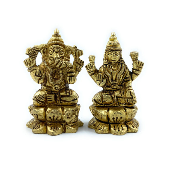 Ashtadhatu Laxmi Ganesh Idol