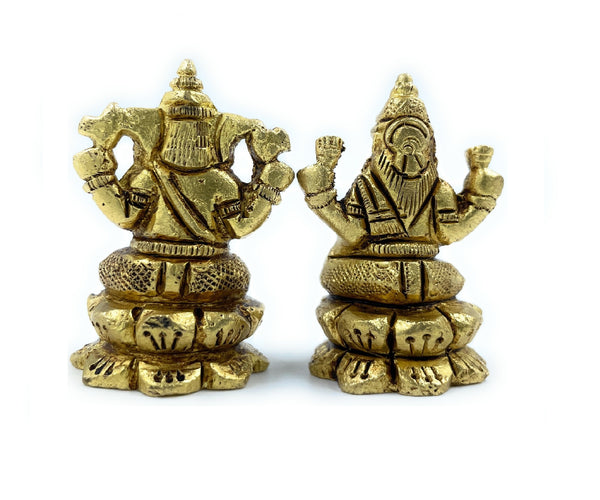 Ashtadhatu Laxmi Ganesh Idol