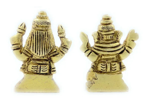 Ashtadhatu Laxmi Ganesh Small Idol - Achleshwar
