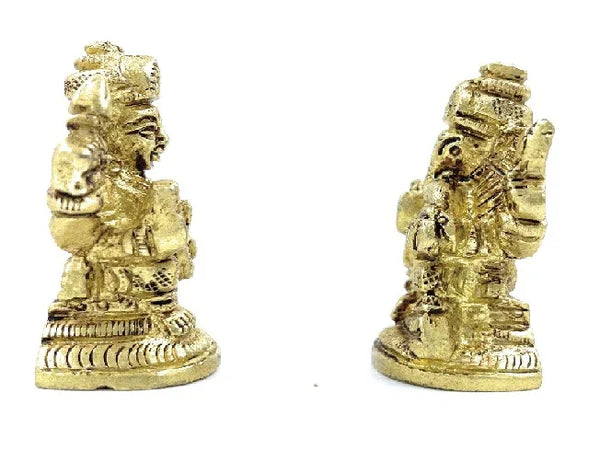 Ashtadhatu Laxmi Ganesh Small Idol - Achleshwar