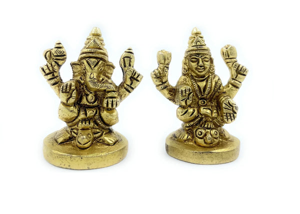 Ashtadhatu Laxmi Ganesh owl-Mouse Sitting - Achleshwar
