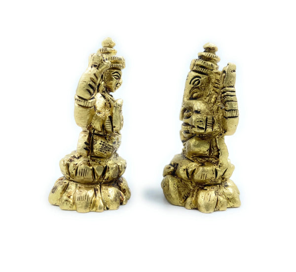 Ashtadhatu DhanDayak Laxmi Ganesh - Achleshwar