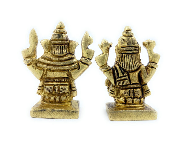 Ashtadhatu Shobhagya Vardak Laxmi-Ganesh