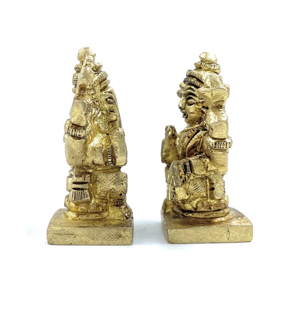 Ashtadhatu Shobhagya Vardak Laxmi-Ganesh - Achleshwar