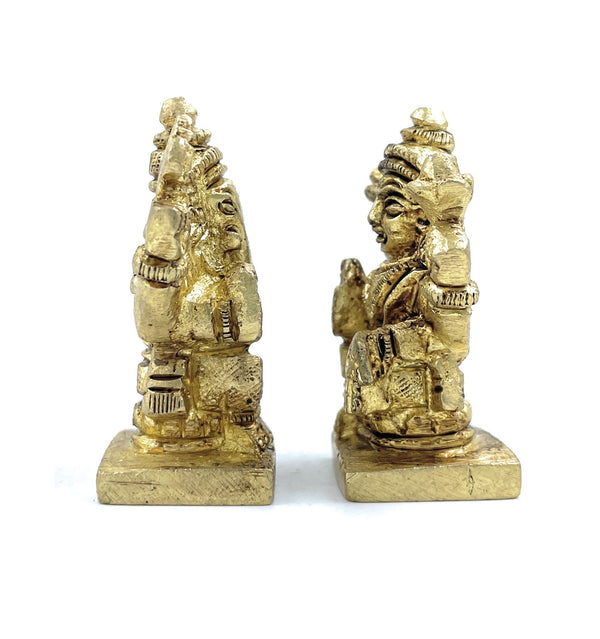 Ashtadhatu Shobhagya Vardak Laxmi-Ganesh