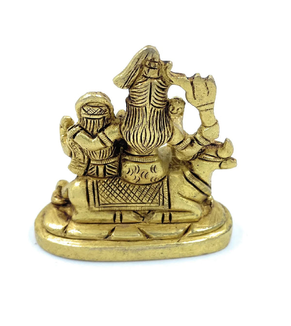 Ashtadhatu Shivparivaar sitting On Nandi - Achleshwar