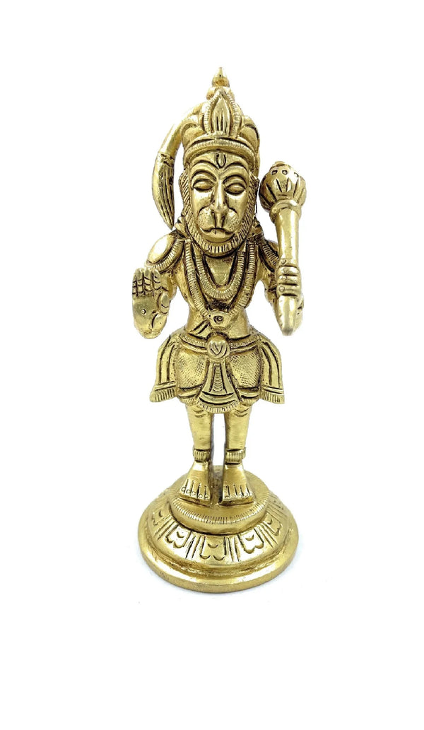 Ashtadhatu Hanuman Standing with Blessing - Achleshwar