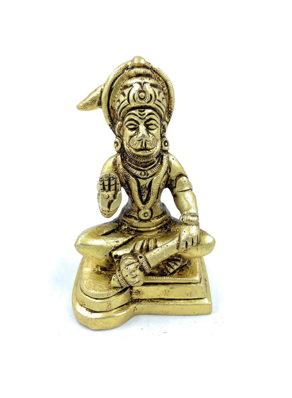 Ashtadhatu Hanuman on Singhasan - Achleshwar