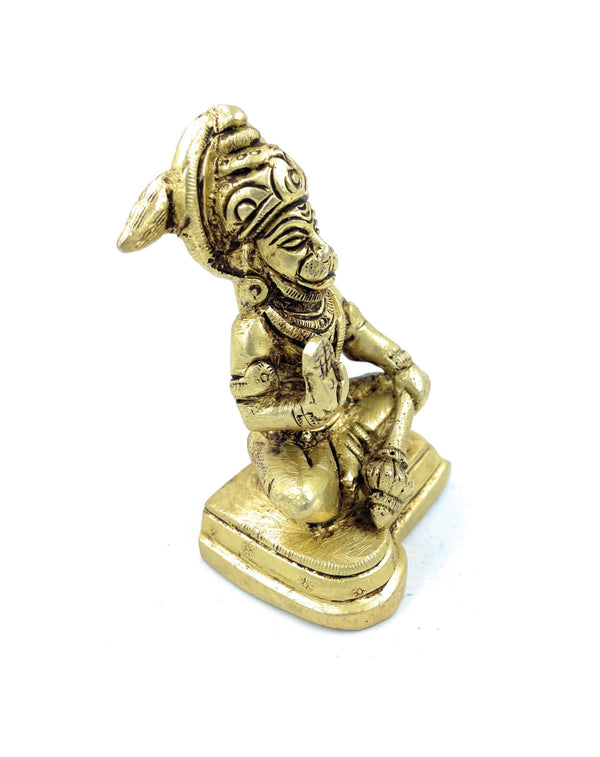 Ashtadhatu Hanuman on Singhasan