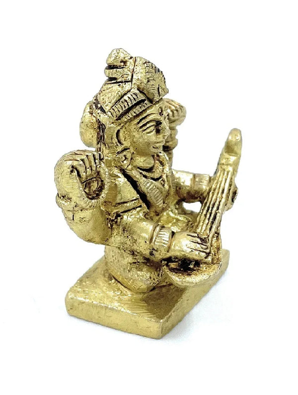 Ashtadhatu Godess Sarswati Idol - Achleshwar