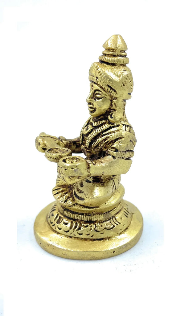 Ashtadhatu Goddess Annapurna Idol - Achleshwar