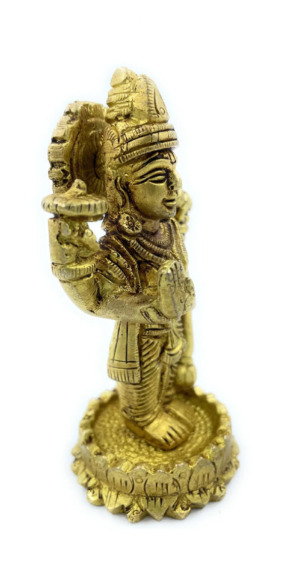 Ashtadhatu Lord Vishnu Idol - Achleshwar