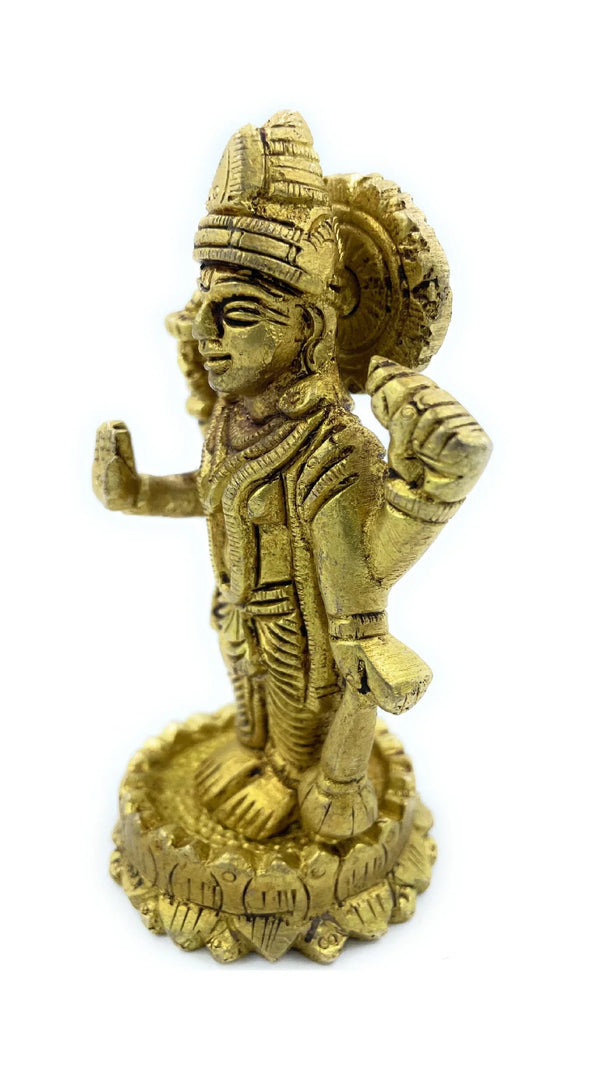 Ashtadhatu Lord Vishnu Idol - Achleshwar