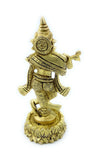 Ashtadhatu Krishna idol Holding Flute