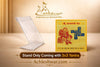 Yantra card displayed in a clear acrylic stand