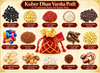 Achleshwar Kuber Dhan Varsha Potli | 14 Traditional Wealth & Prosperity Ritual Items for Kuber Puja