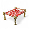 Laddu Gopal Metal Mini Charpai Bed for Bal Gopal - Achleshwar