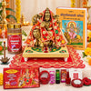 Navratri Puja Combo with Ashtadhatu Durga Mata Idol