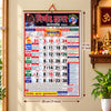 Nirnay Sagar Hindu Panchang Jantri 2027 wall calendar