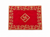 Designer Velvet Embroidered Pooja Aasan Cloth for Mandir | Premium Altar Cover for Temple, Puja Chowki, Home Shrine & Diwali Decoration