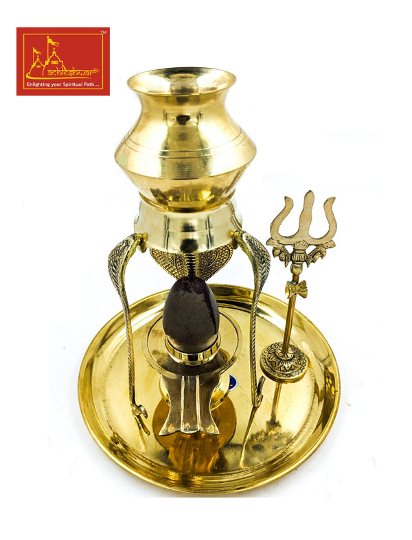 Ashtadhatu Shiv Abhishek Set (Size 4)