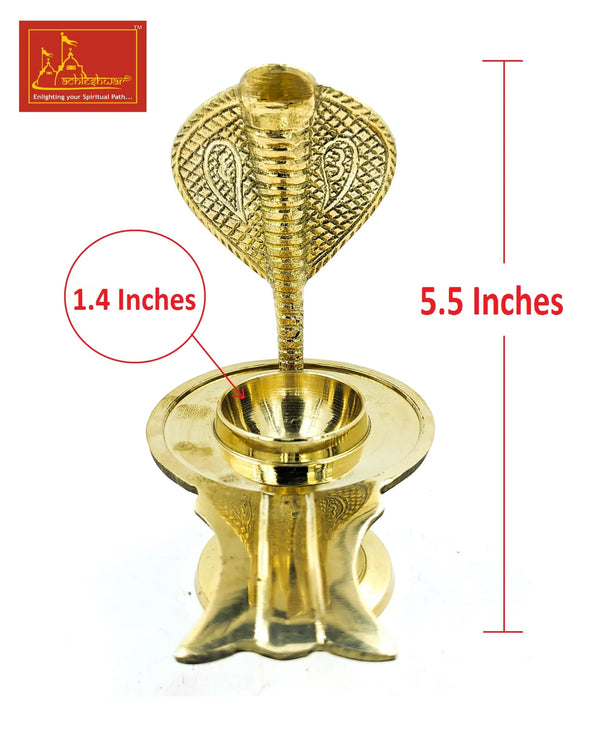 Ashtadhatu Shiv Abhishek Set (Size 4) - Achleshwar