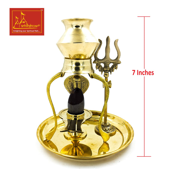 Ashtadhatu Shiv Abhishek Set (Size 3)