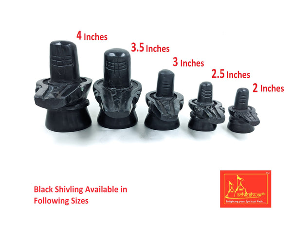 Shivling & Nandi Black Marble 2.5 inches