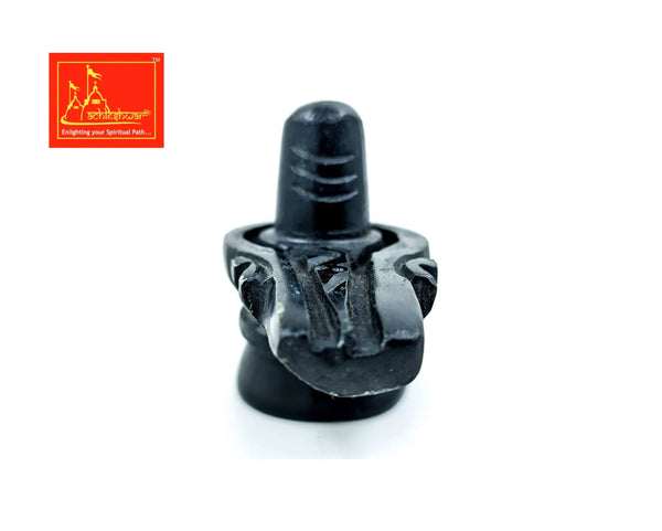 Shivling & Nandi Black Marble 2.5 inches - Achleshwar