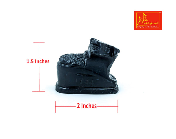 Shivling & Nandi Black Marble 2.5 inches