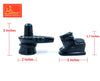 Marble Black Shivling & Nandi 3 inches