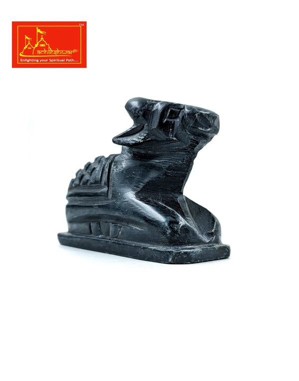 Marble Nandi & Shivling 3.5 inches - Achleshwar