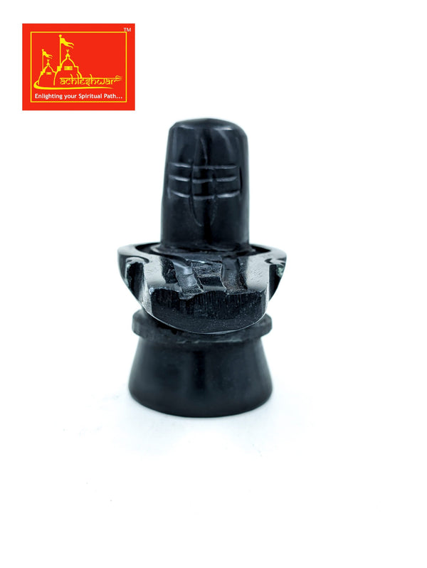 Black Nandi & Shivling Marble 4 inches