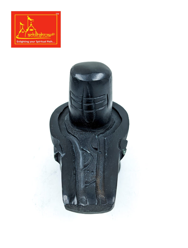 Marble Nandi & Shivling 3.5 inches