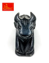 Black Nandi & Shivling Marble 4 inches - Achleshwar