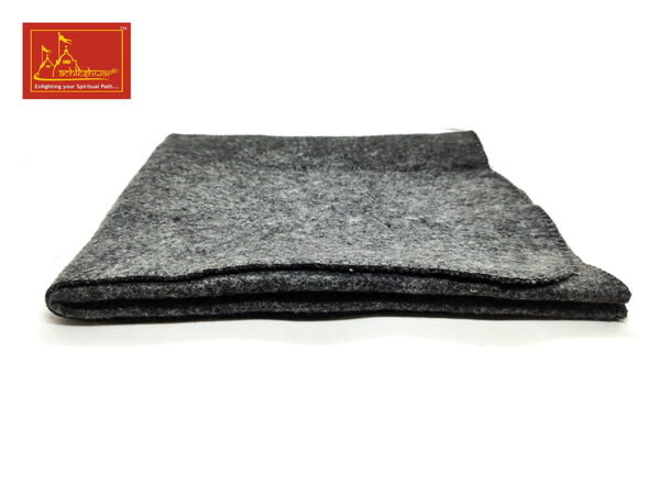 Grey Woolen Pooja Aasan