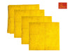Yellow Woolen Pooja Aasan 4-pcs