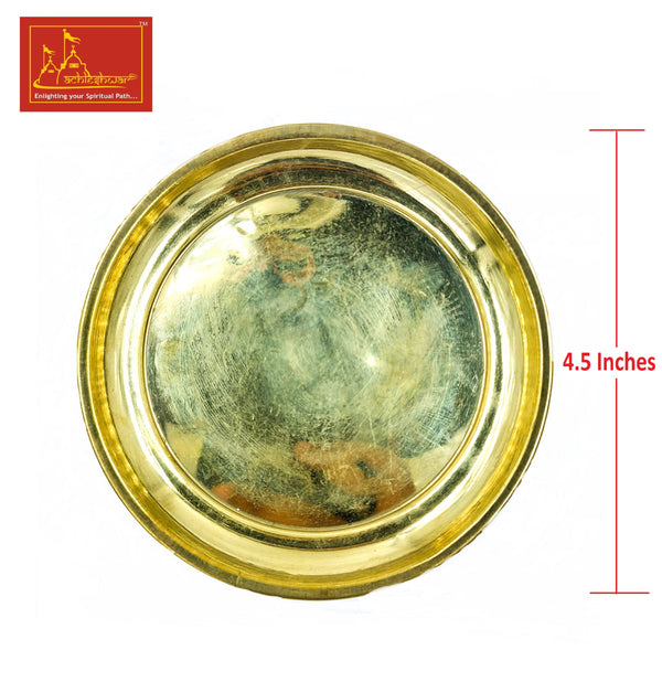 Brass Ladoo Gopal Bhog Thali