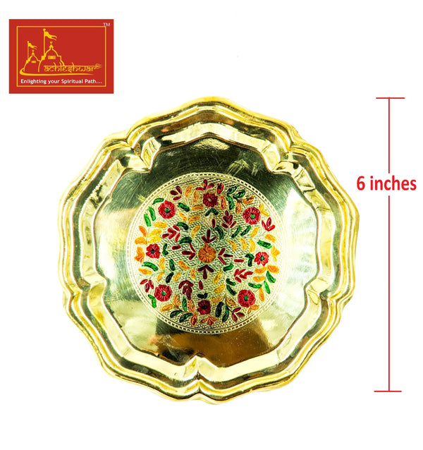 Meenakari Ladoo Gopal Bhog Thali